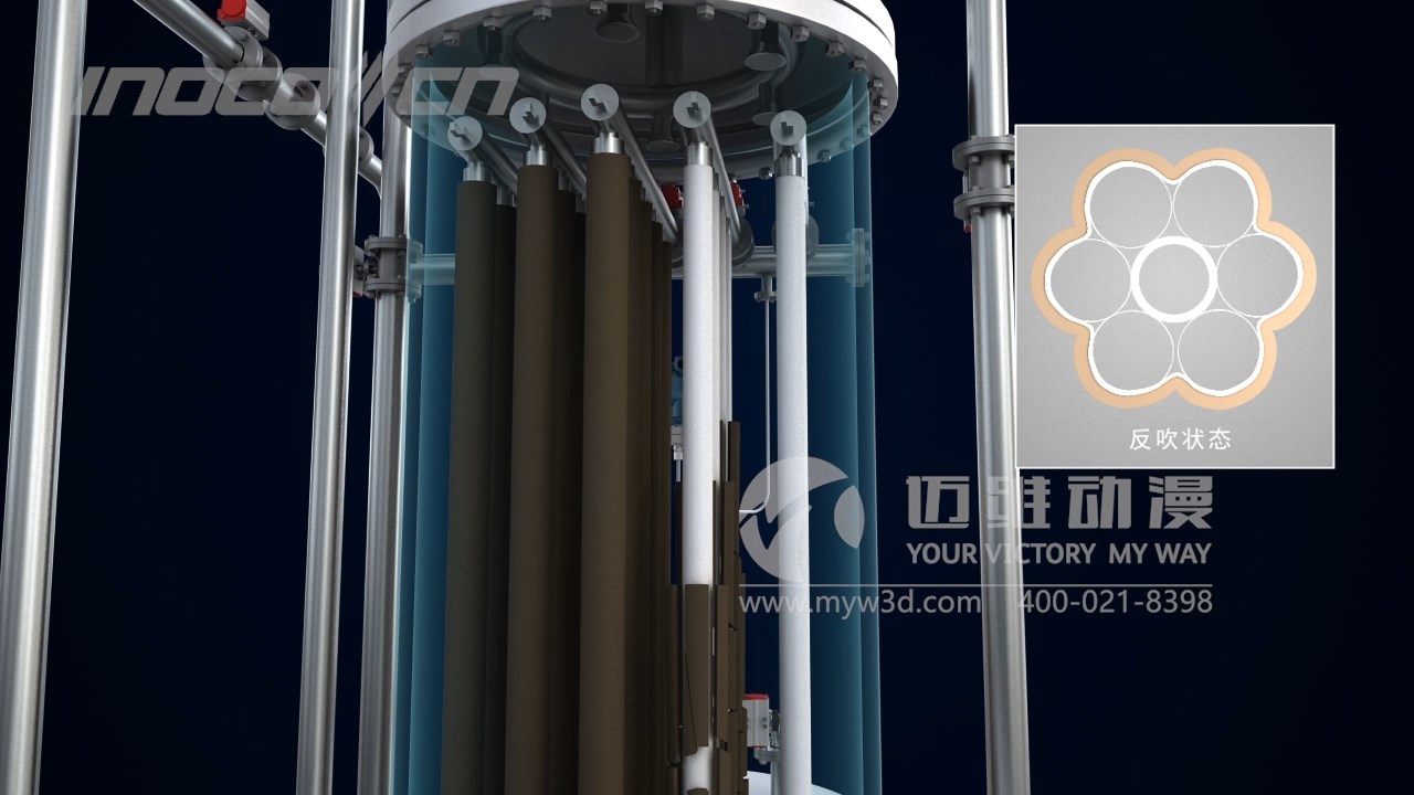 水處理-燭式過濾器三維動(dòng)畫(圖1) 水處理-燭式過濾器三維動(dòng)畫(圖1)