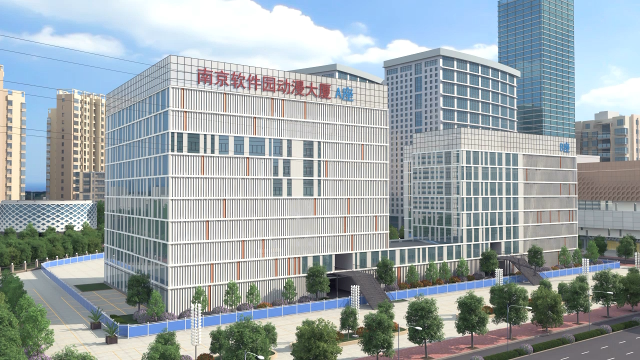 大樓改造三維動(dòng)畫案例展示(圖13) 大樓改造三維動(dòng)畫案例展示(圖13)