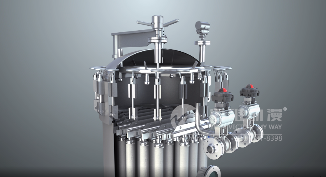 熱烈祝賀我邁維動漫與江蘇優(yōu)耐特過濾裝備有限公司圓滿完成燭式過濾器產(chǎn)品展示動畫項目合作！(圖2)