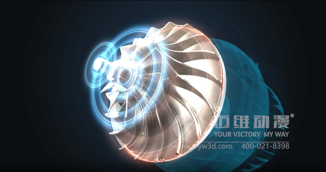 空氣懸浮高速離心鼓風(fēng)機(jī)三維動畫展示(圖6) 空氣懸浮高速離心鼓風(fēng)機(jī)三維動畫展示(圖6)