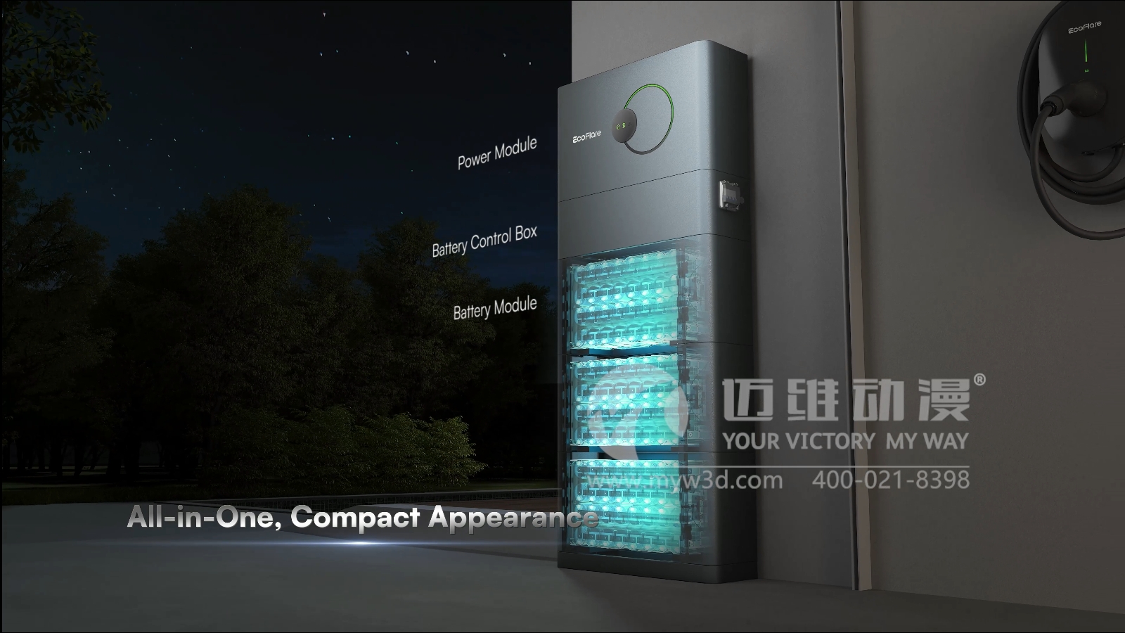 戶儲(chǔ)一體機(jī)三維動(dòng)畫展示(圖2) 戶儲(chǔ)一體機(jī)三維動(dòng)畫展示(圖2)