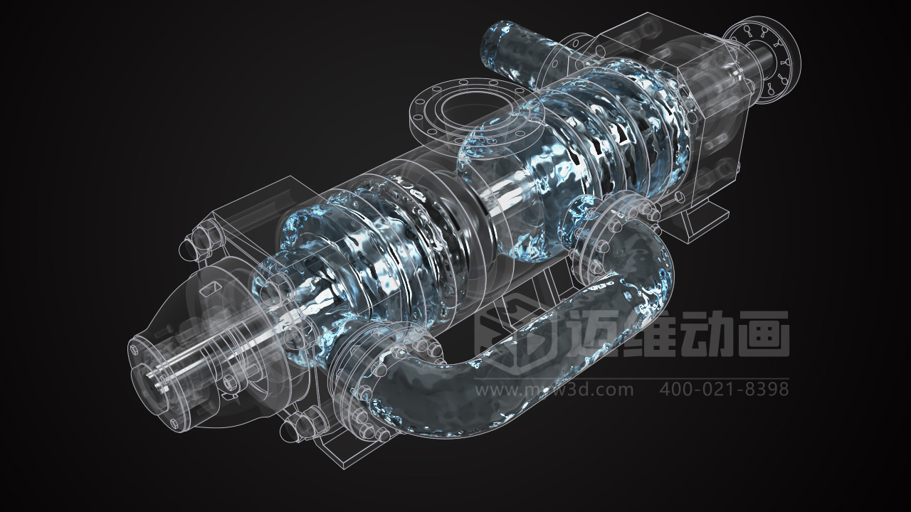 自平衡型耐磨多級離心泵三維動畫展示(圖2) 自平衡型耐磨多級離心泵三維動畫展示(圖2)
