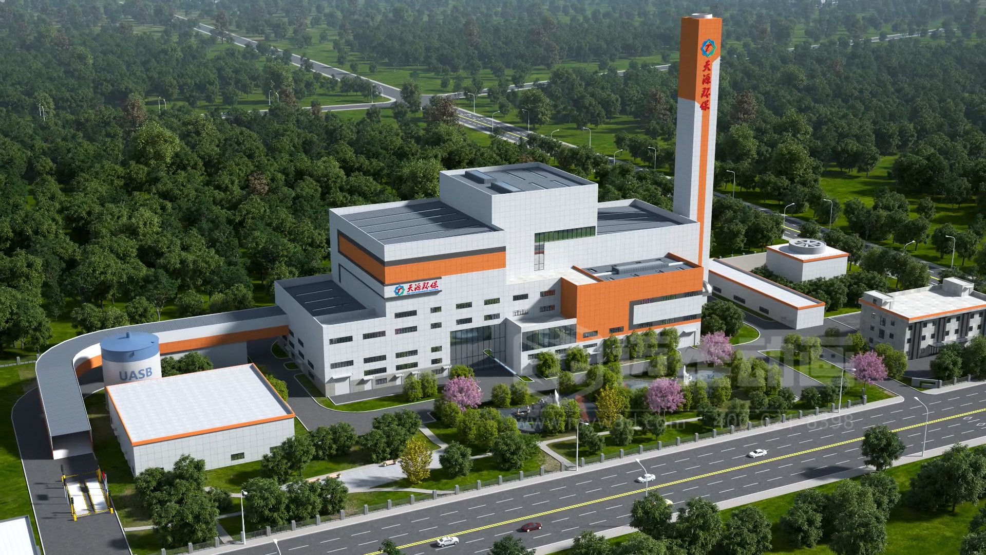 生活垃圾焚燒發(fā)電處理技術(shù)三維動畫展示(圖1) 生活垃圾焚燒發(fā)電處理技術(shù)三維動畫展示(圖1)