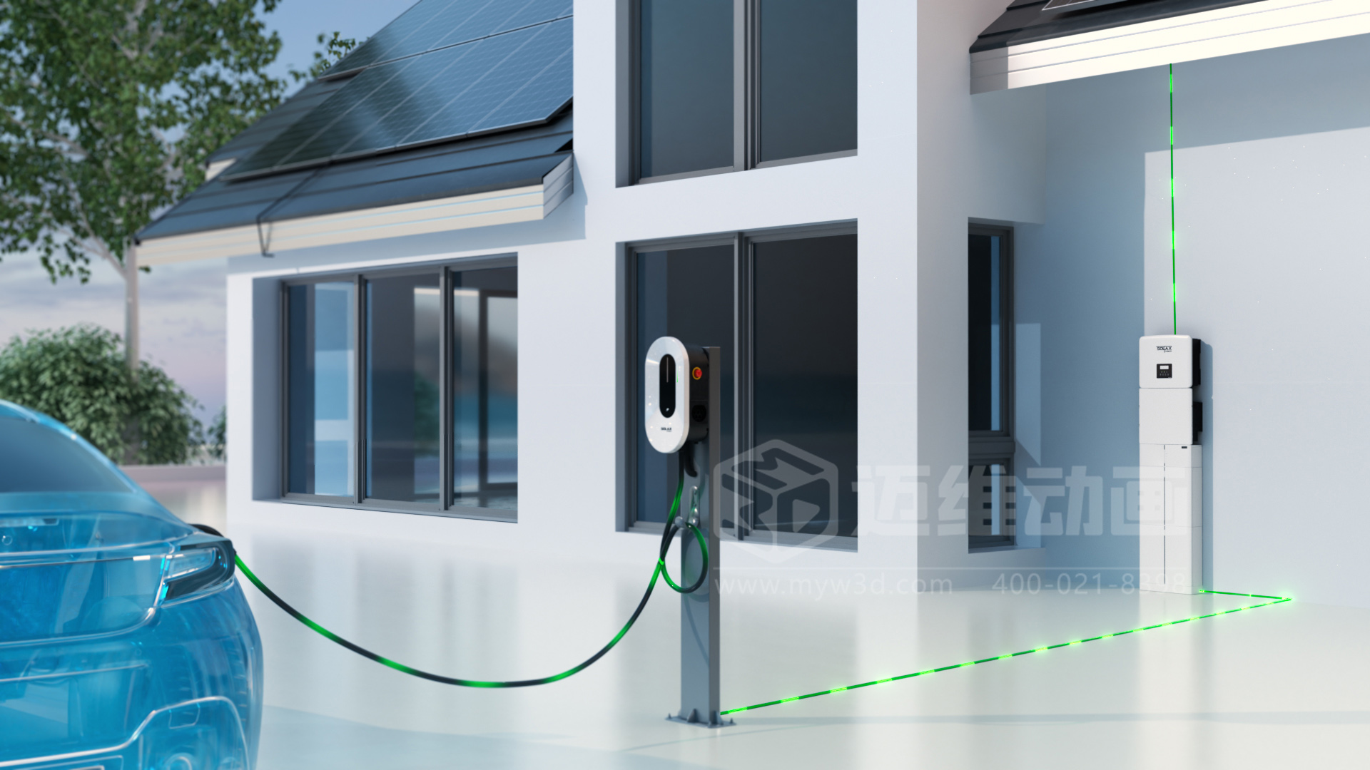 充電樁三維動(dòng)畫展示(圖1) 充電樁三維動(dòng)畫展示(圖1)