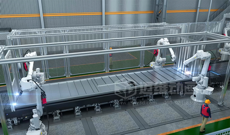 工業(yè)自動化生產(chǎn)線三維動畫，引領(lǐng)現(xiàn)代制造行業(yè)生產(chǎn)工藝呈現(xiàn)新風(fēng)尚！(圖1)