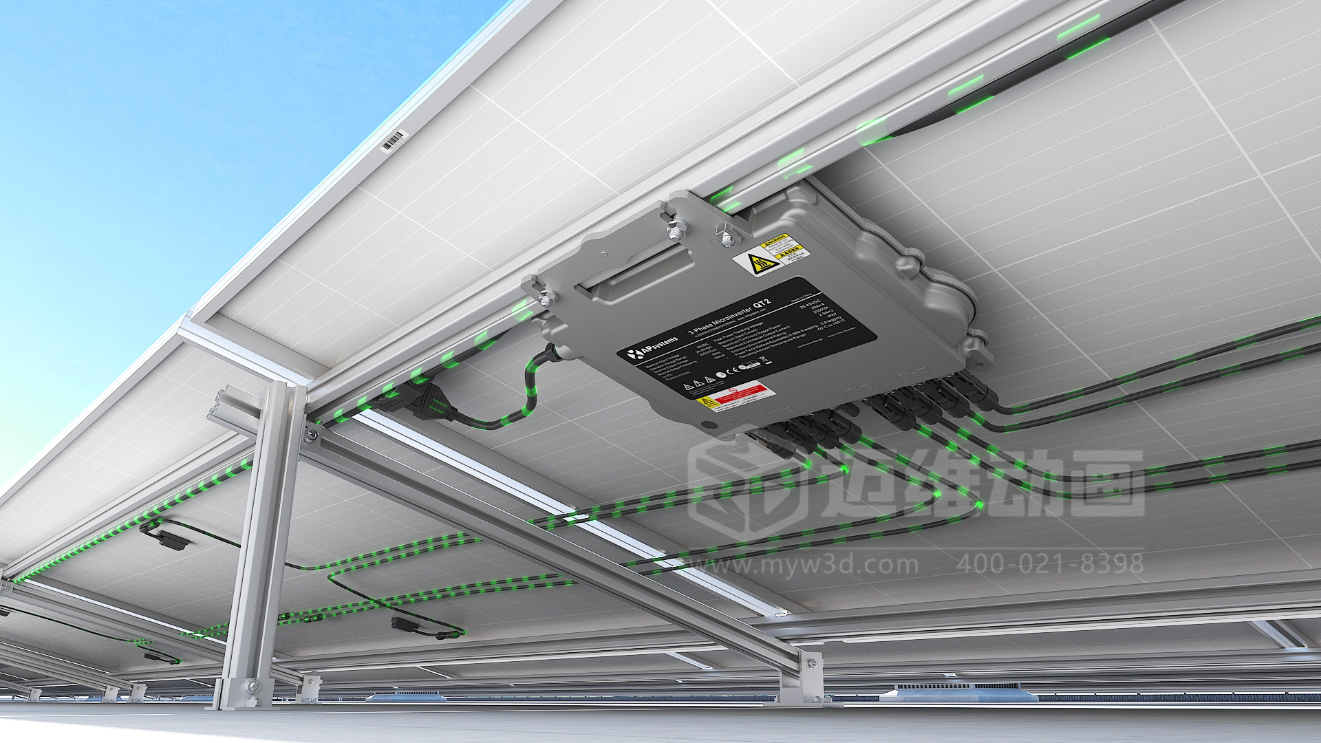 逆變器安裝三維動(dòng)畫(huà)演示，產(chǎn)品安裝細(xì)節(jié)盡在掌握！(圖2)
