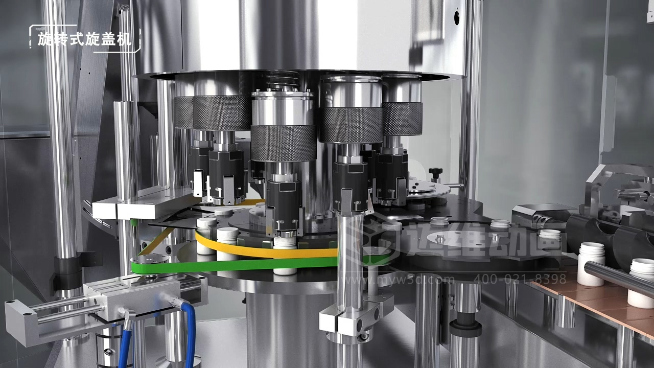 制藥包裝生產(chǎn)線三維動畫展示(圖3) 制藥包裝生產(chǎn)線三維動畫展示(圖3)