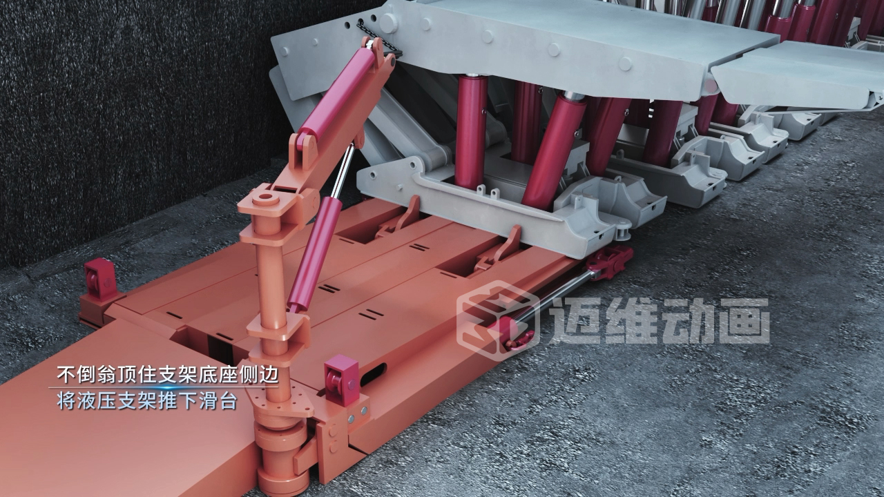 礦用井下支架拆裝演示施工三維動畫，礦資源行業(yè)的高效展示與營銷法寶！(圖2)