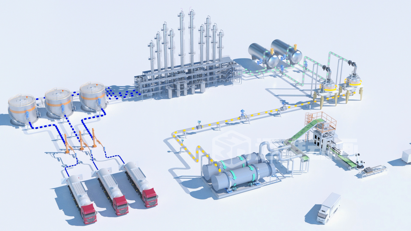 化工行業(yè)全流程自動化三維動畫宣傳片展示(圖5) 化工行業(yè)全流程自動化三維動畫宣傳片展示(圖5)