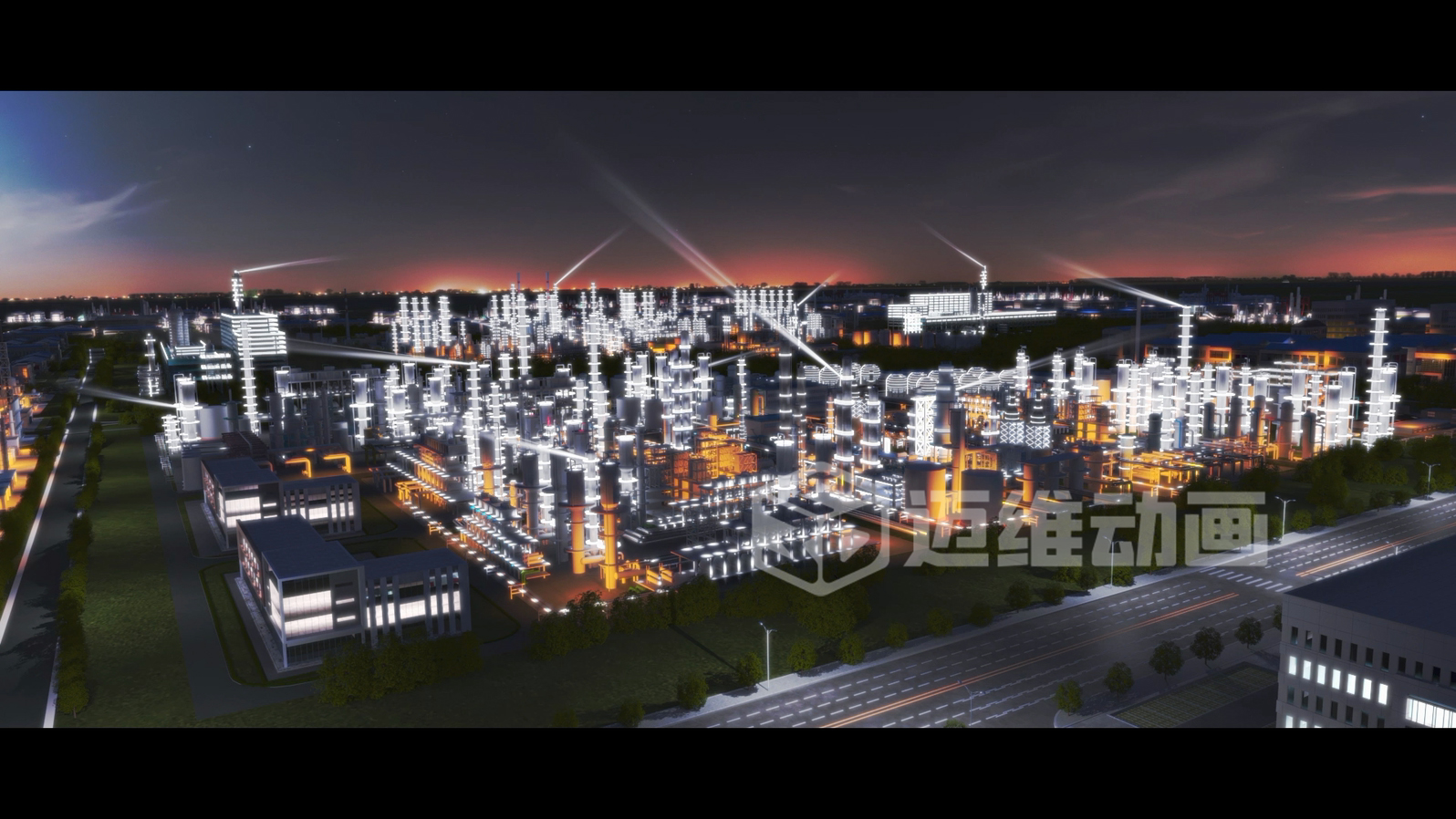 化工行業(yè)全流程自動化三維動畫宣傳片展示(圖4) 化工行業(yè)全流程自動化三維動畫宣傳片展示(圖4)