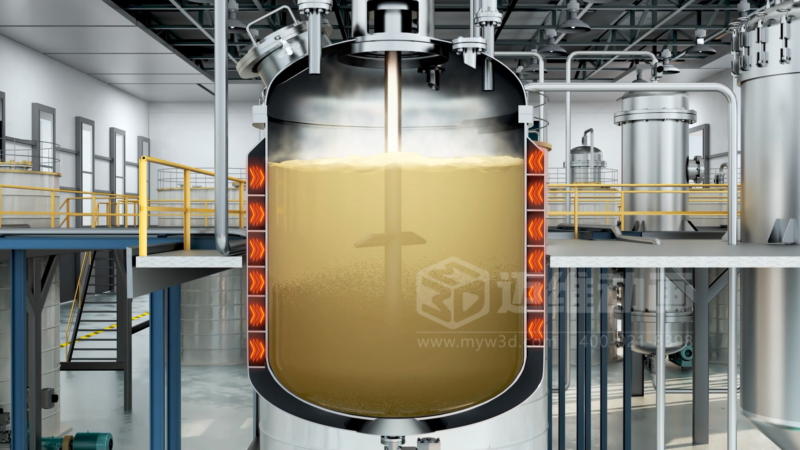 新能源電動汽車電池原料金屬元素生產(chǎn)提取工藝三維動畫展示(圖2) 新能源電動汽車電池原料金屬元素生產(chǎn)提取工藝三維動畫展示(圖2)