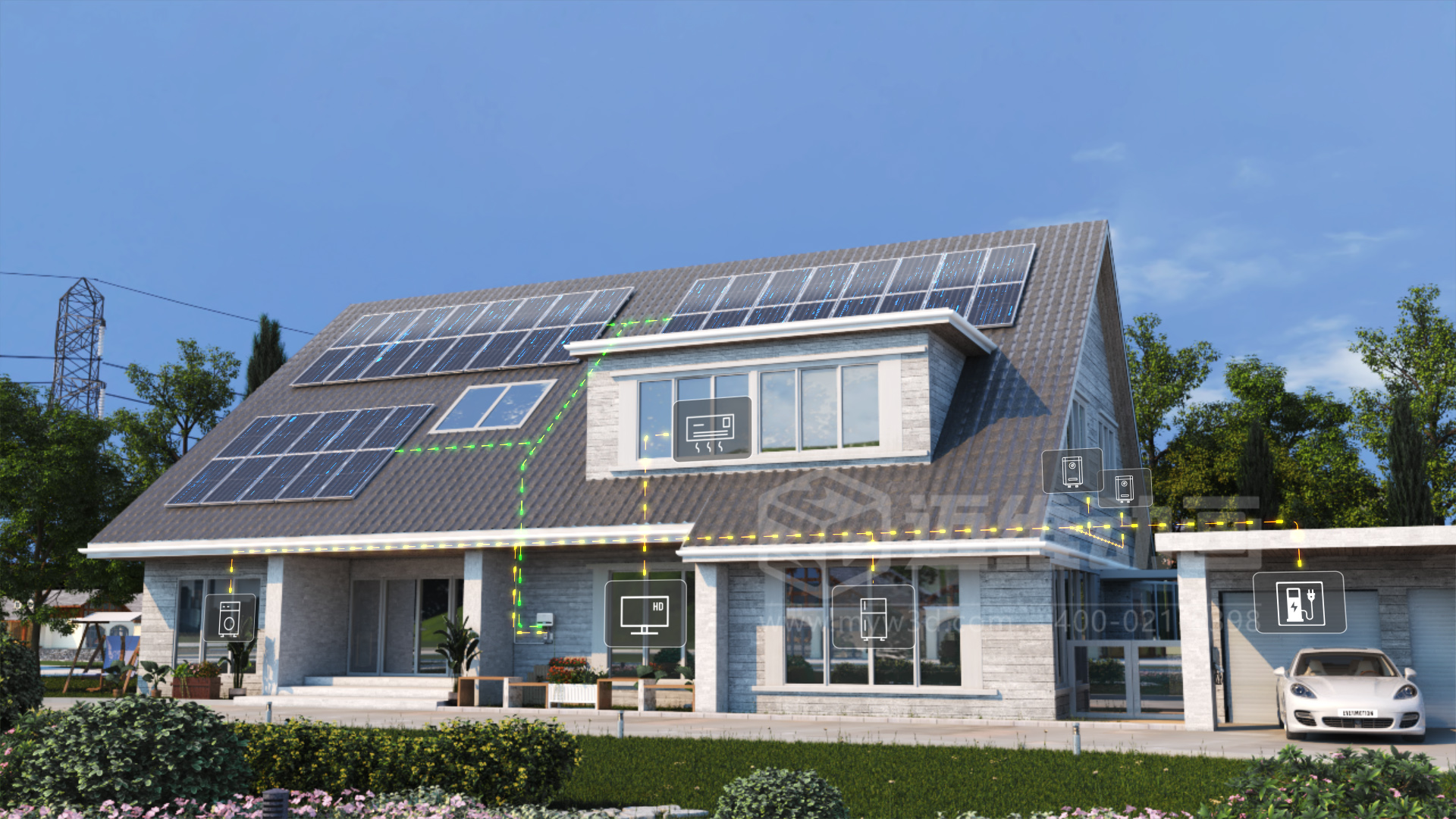 BOOST G4 光伏逆變器三維動(dòng)畫展示(圖1)  BOOST G4 光伏逆變器三維動(dòng)畫展示(圖1)