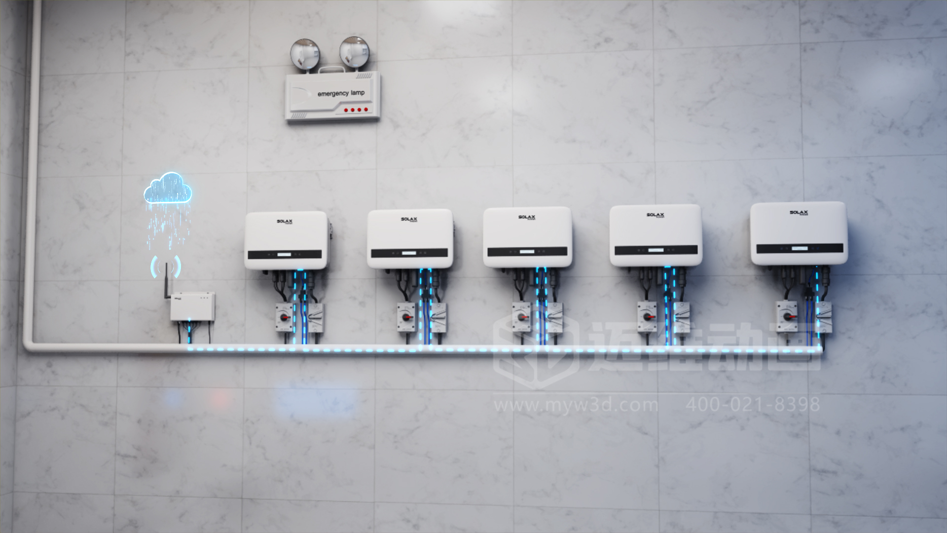 BOOST G4 光伏逆變器三維動(dòng)畫展示(圖4)  BOOST G4 光伏逆變器三維動(dòng)畫展示(圖4)