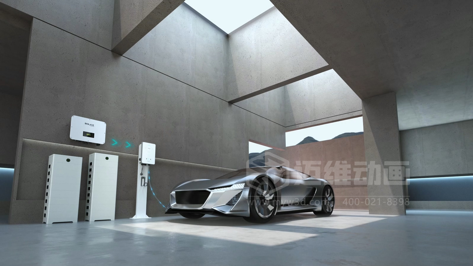 工商業(yè)儲能解決方案-三相混合儲能逆變器三維動(dòng)畫展示(圖2) 工商業(yè)儲能解決方案-三相混合儲能逆變器三維動(dòng)畫展示(圖2)