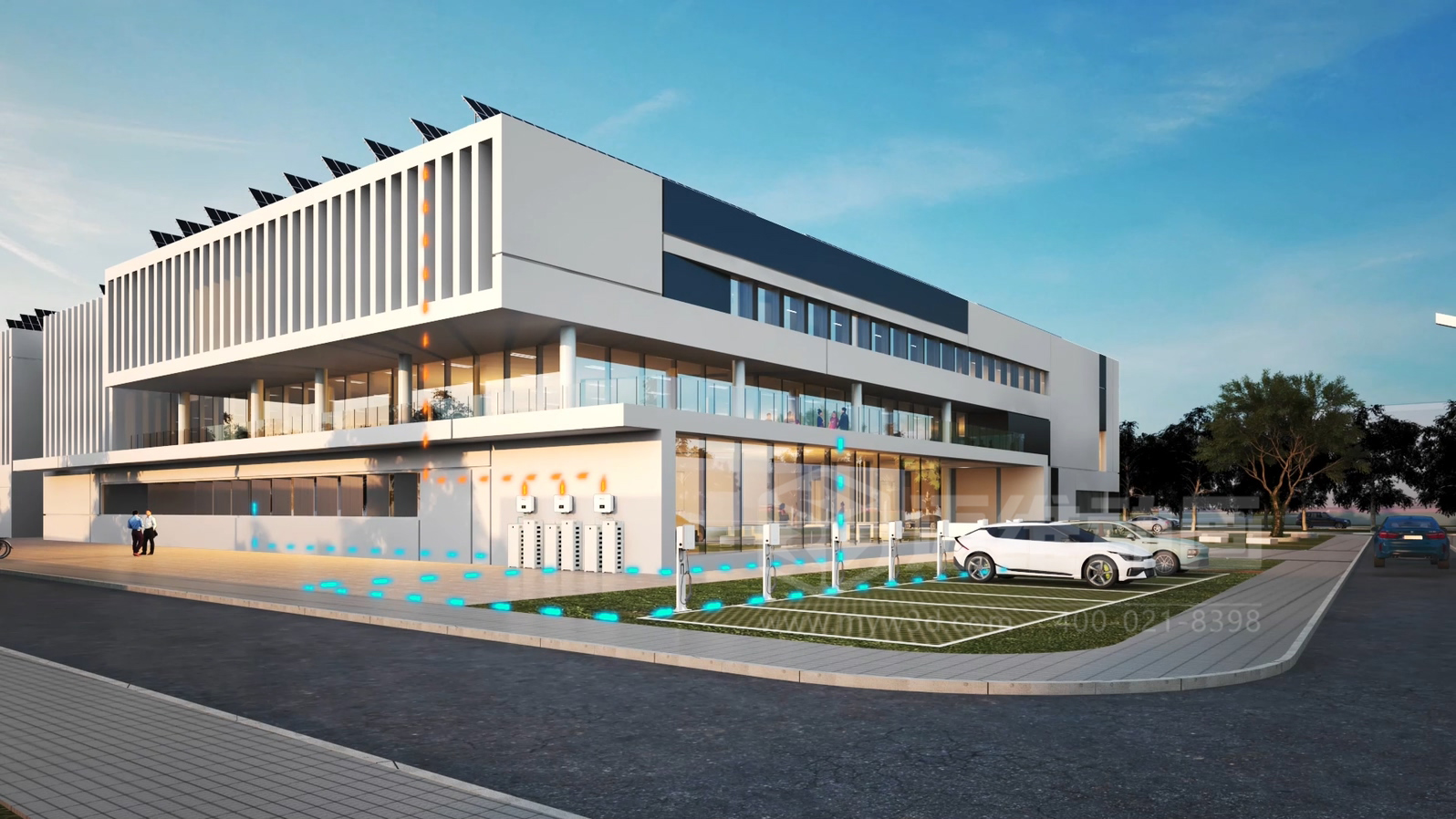 工商業(yè)儲能解決方案-三相混合儲能逆變器三維動(dòng)畫展示(圖3) 工商業(yè)儲能解決方案-三相混合儲能逆變器三維動(dòng)畫展示(圖3)