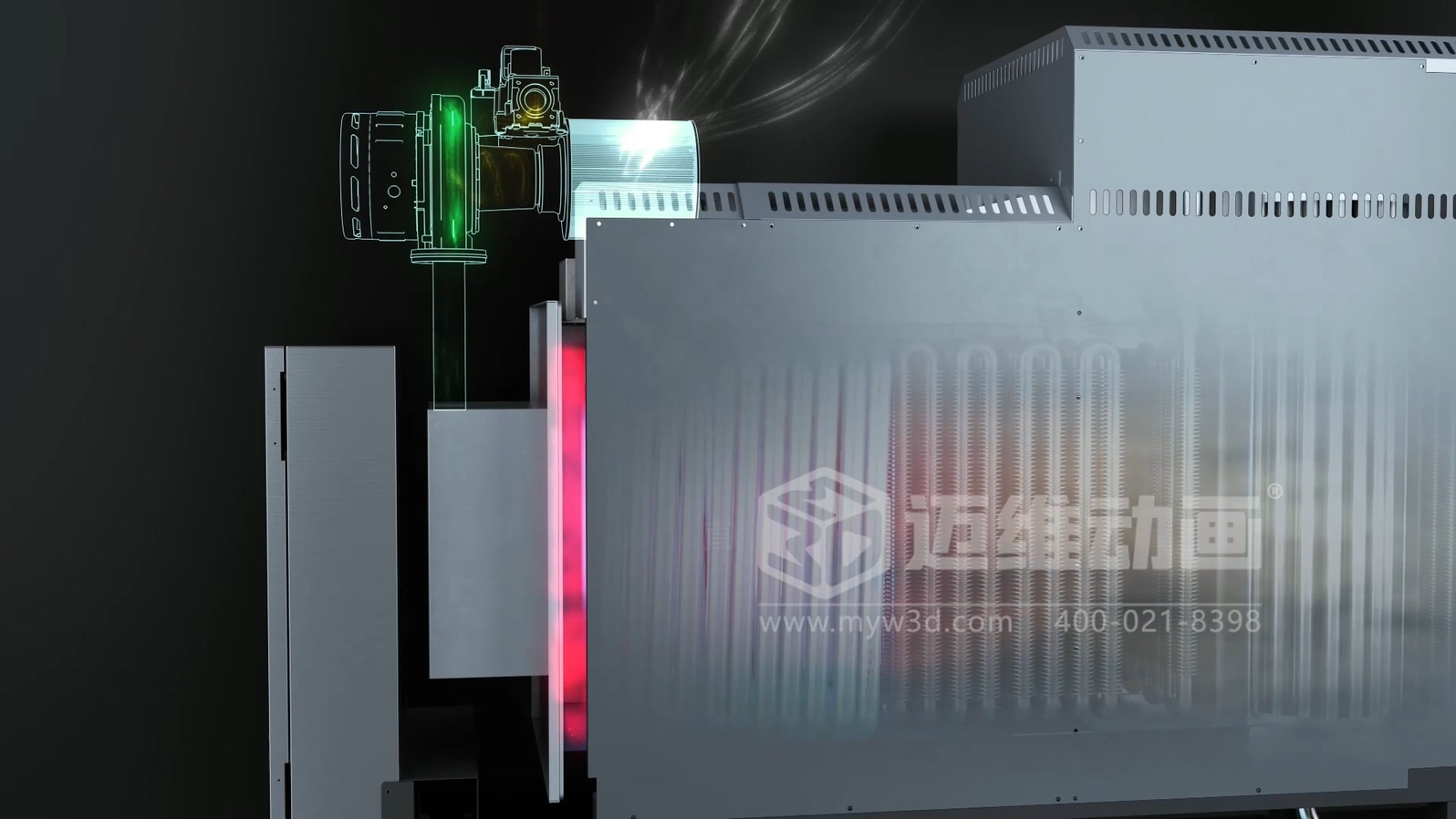 打破傳統(tǒng)展示壁壘！三維動(dòng)畫「拆解」鍋爐，低成本實(shí)現(xiàn)高成果演示(圖12)