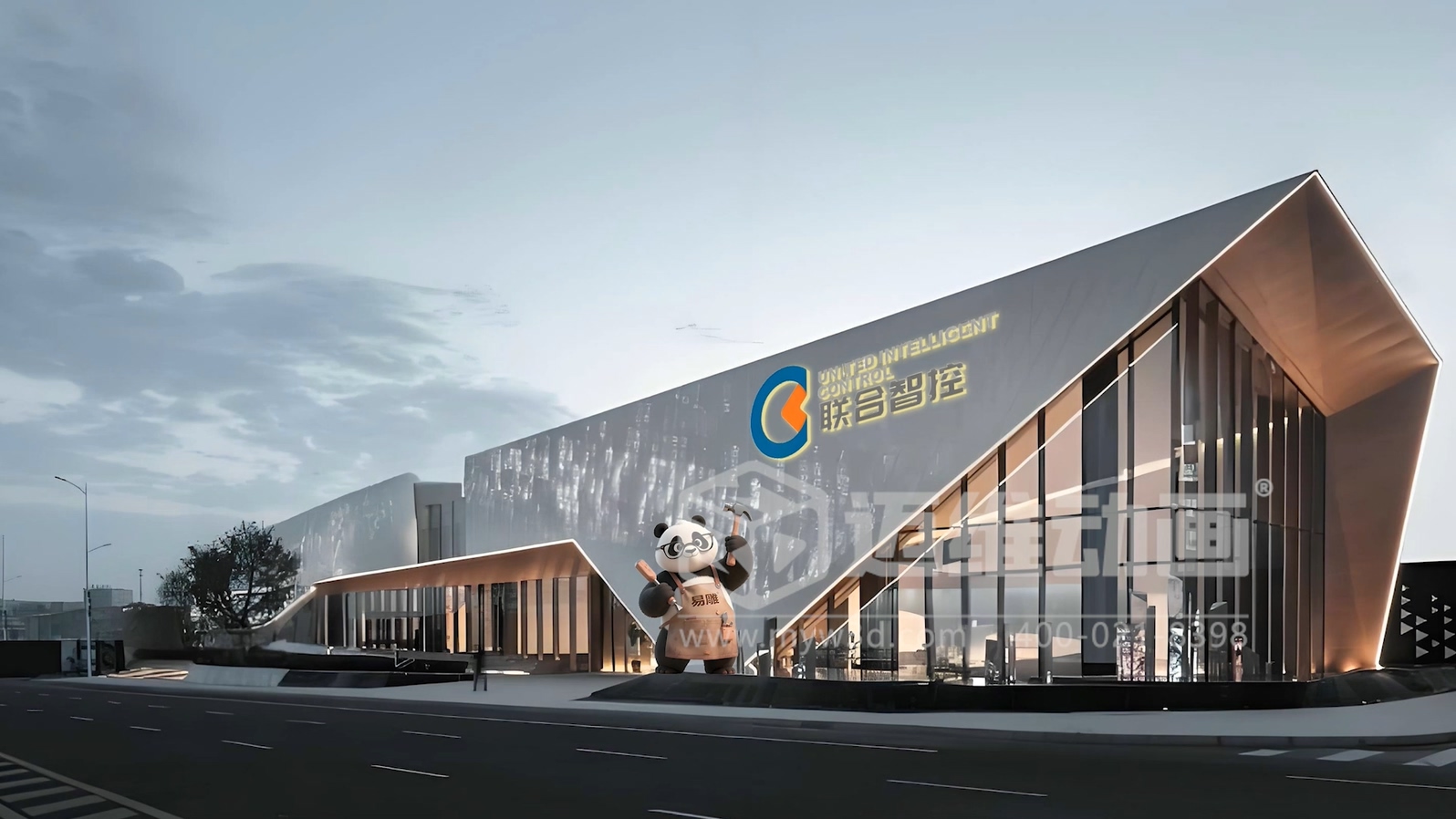 聯(lián)合智控超級(jí)工廠生產(chǎn)線三維動(dòng)畫(圖1)