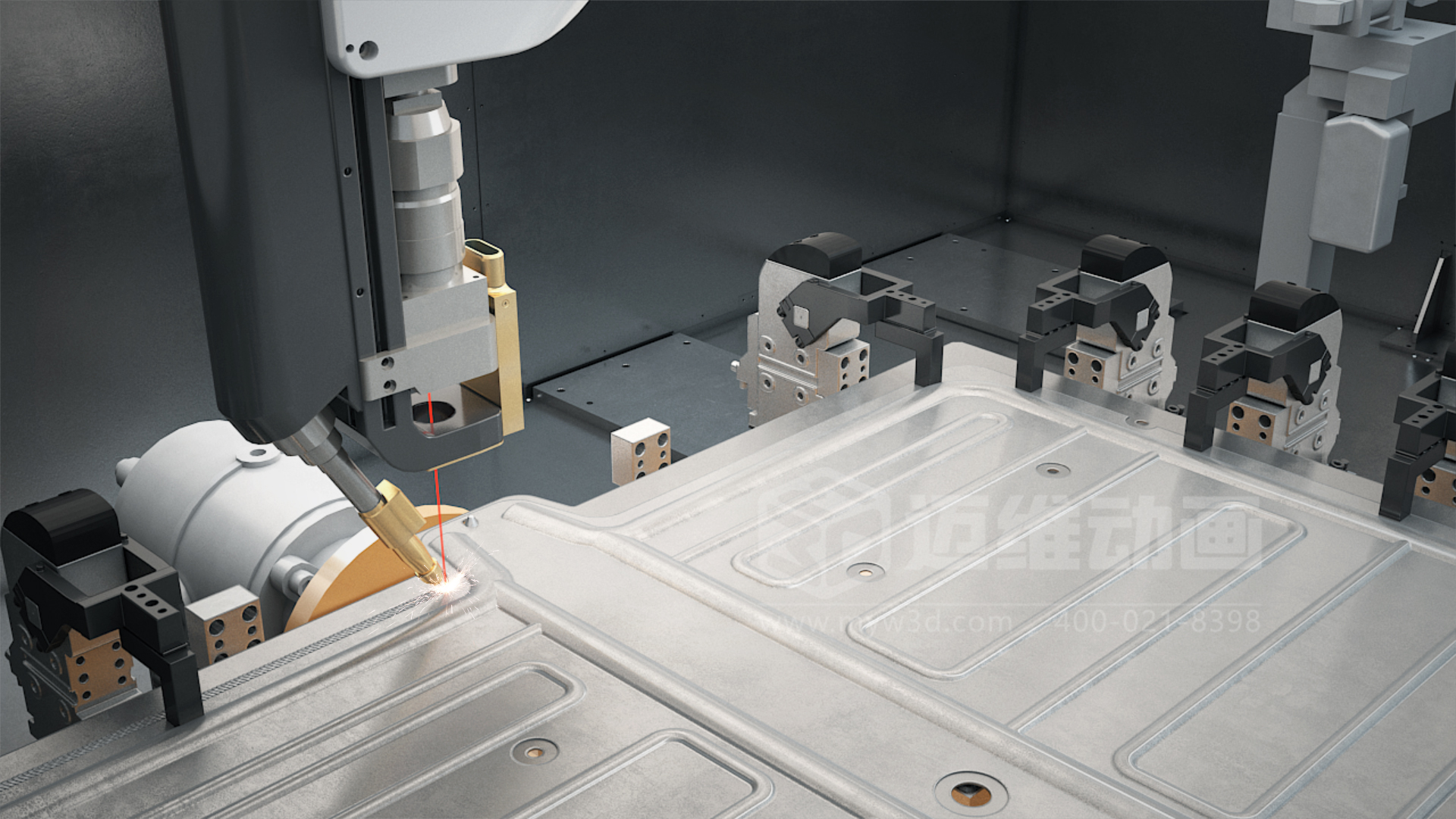 別再空想智慧工廠！工業(yè)自動(dòng)化三維動(dòng)畫帶您看透每一個(gè)運(yùn)轉(zhuǎn)細(xì)節(jié)(圖3)