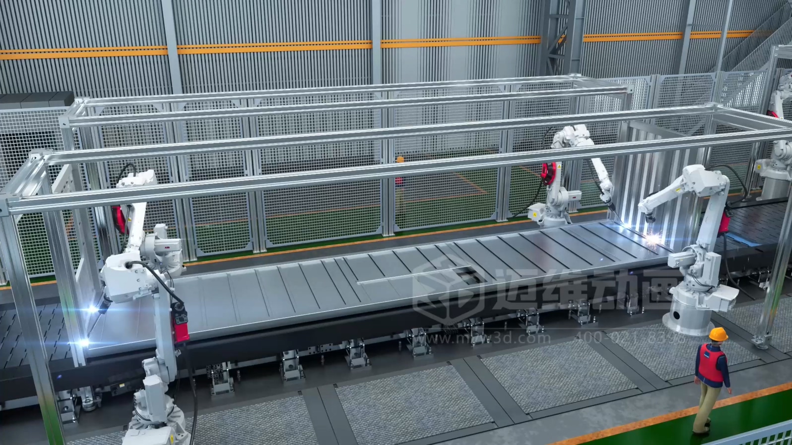 別再空想智慧工廠！工業(yè)自動(dòng)化三維動(dòng)畫帶您看透每一個(gè)運(yùn)轉(zhuǎn)細(xì)節(jié)(圖4)