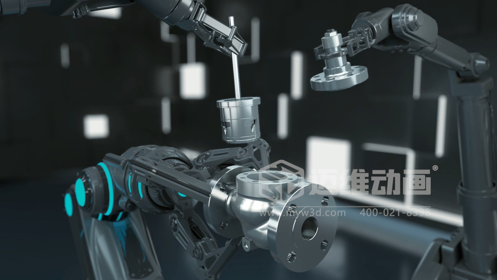 閥門工作原理太復(fù)雜？三維動(dòng)畫動(dòng)態(tài)演示讓客戶一看就懂！(圖3)