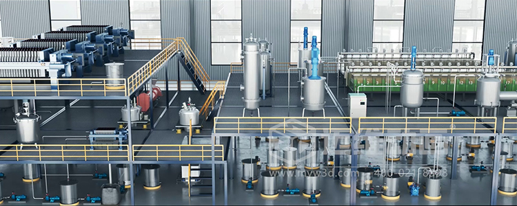 稀缺金屬循環(huán)再生過程優(yōu)化平臺三維動畫(圖2) 稀缺金屬循環(huán)再生過程優(yōu)化平臺三維動畫(圖2)