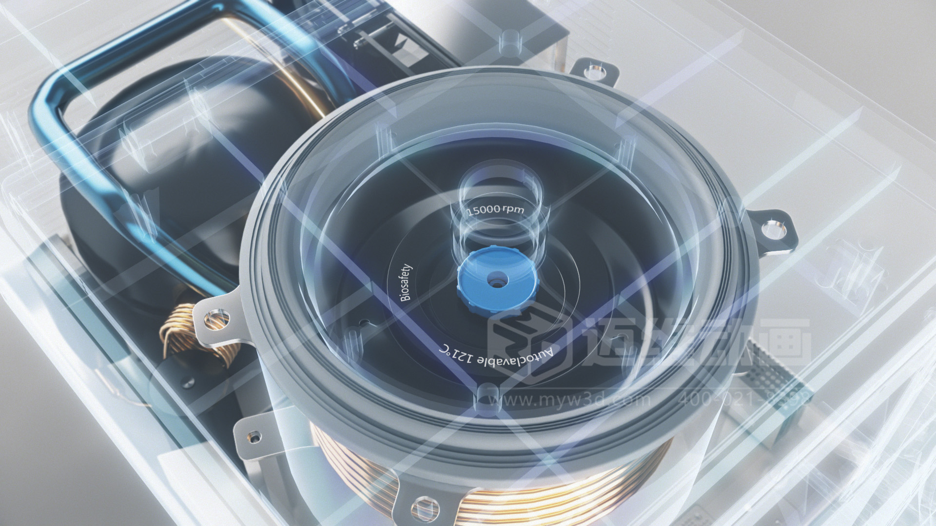 實(shí)驗(yàn)室產(chǎn)品形象片玩出科研級(jí)質(zhì)感！三維動(dòng)畫(huà)讓儀器 “開(kāi)口說(shuō)話”，每幀都藏著技術(shù)硬實(shí)力(圖4)