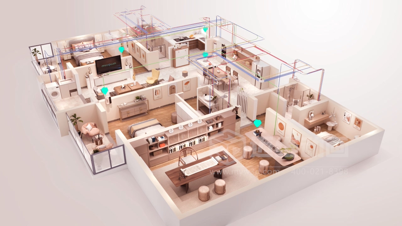 微觀鏡頭 + 宏觀場景！管道建材三維動畫：材質、工藝、場景適配一站看懂！(圖5)