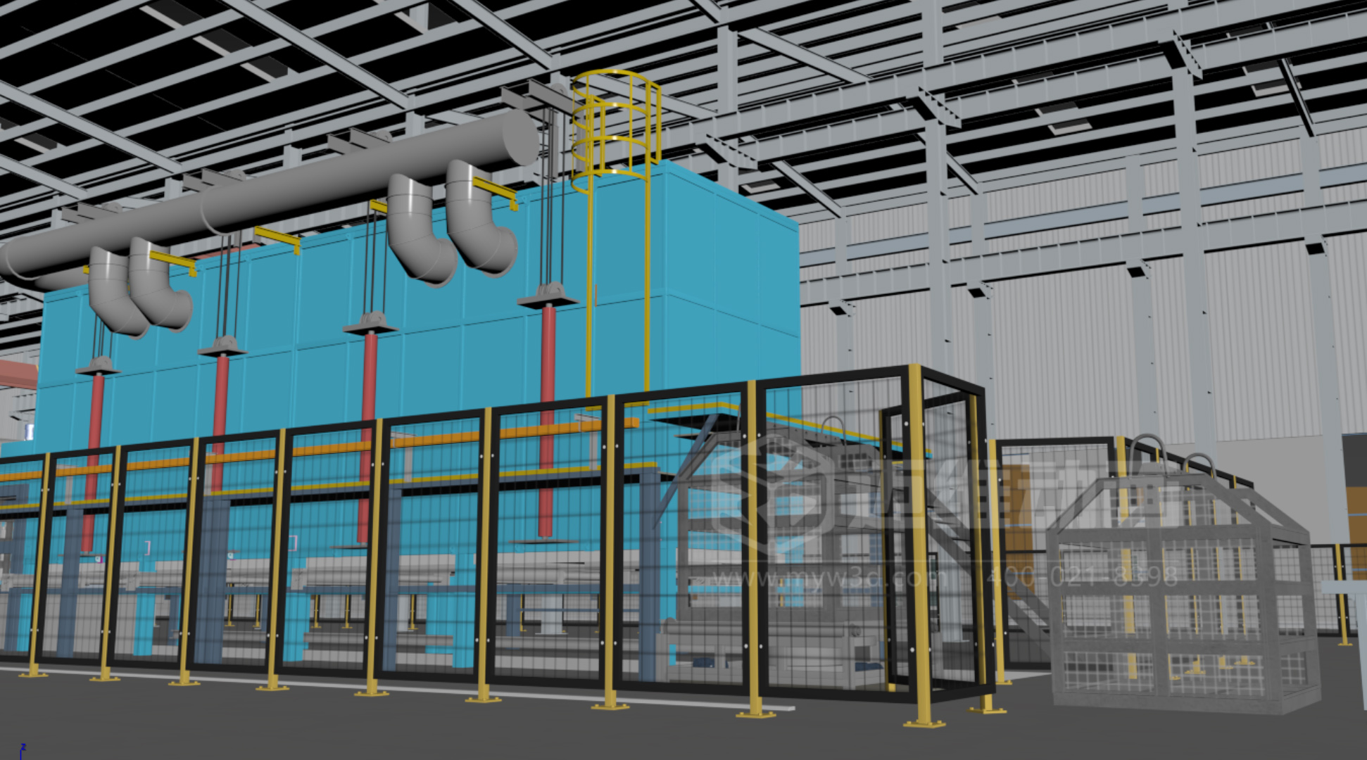 從閱兵場(chǎng)到數(shù)字場(chǎng)：大型生產(chǎn)線三維逆向建模，復(fù)刻“大國(guó)重器”的硬核之美(圖20)