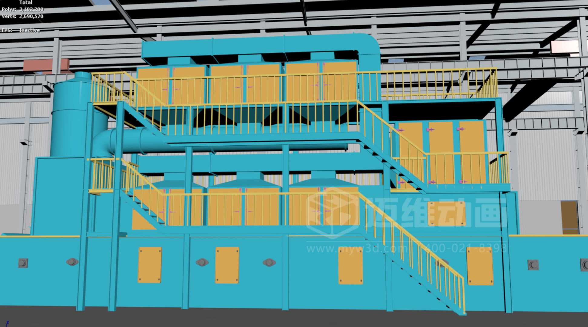 從閱兵場(chǎng)到數(shù)字場(chǎng)：大型生產(chǎn)線三維逆向建模，復(fù)刻“大國(guó)重器”的硬核之美(圖21)