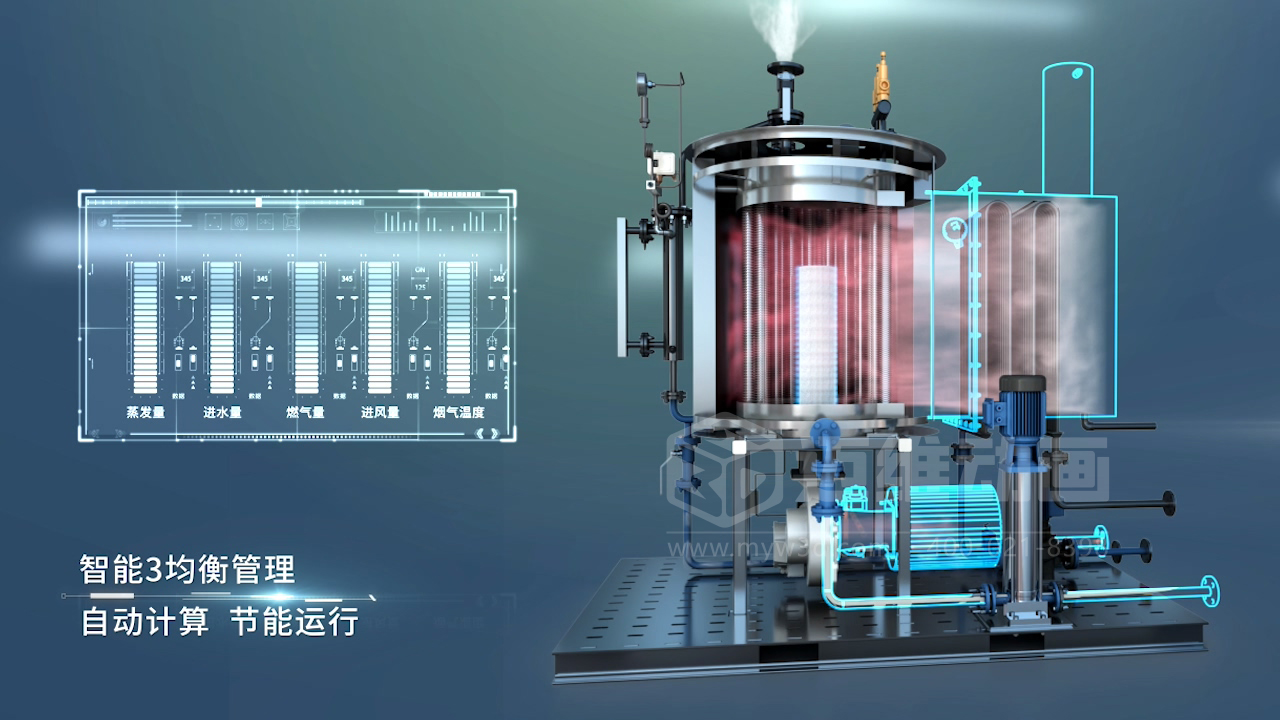 讓鍋爐技術 “活” 起來！三維動畫拆解工作原理：復雜流程簡化，客戶簽約、內部培訓雙助力(圖2)