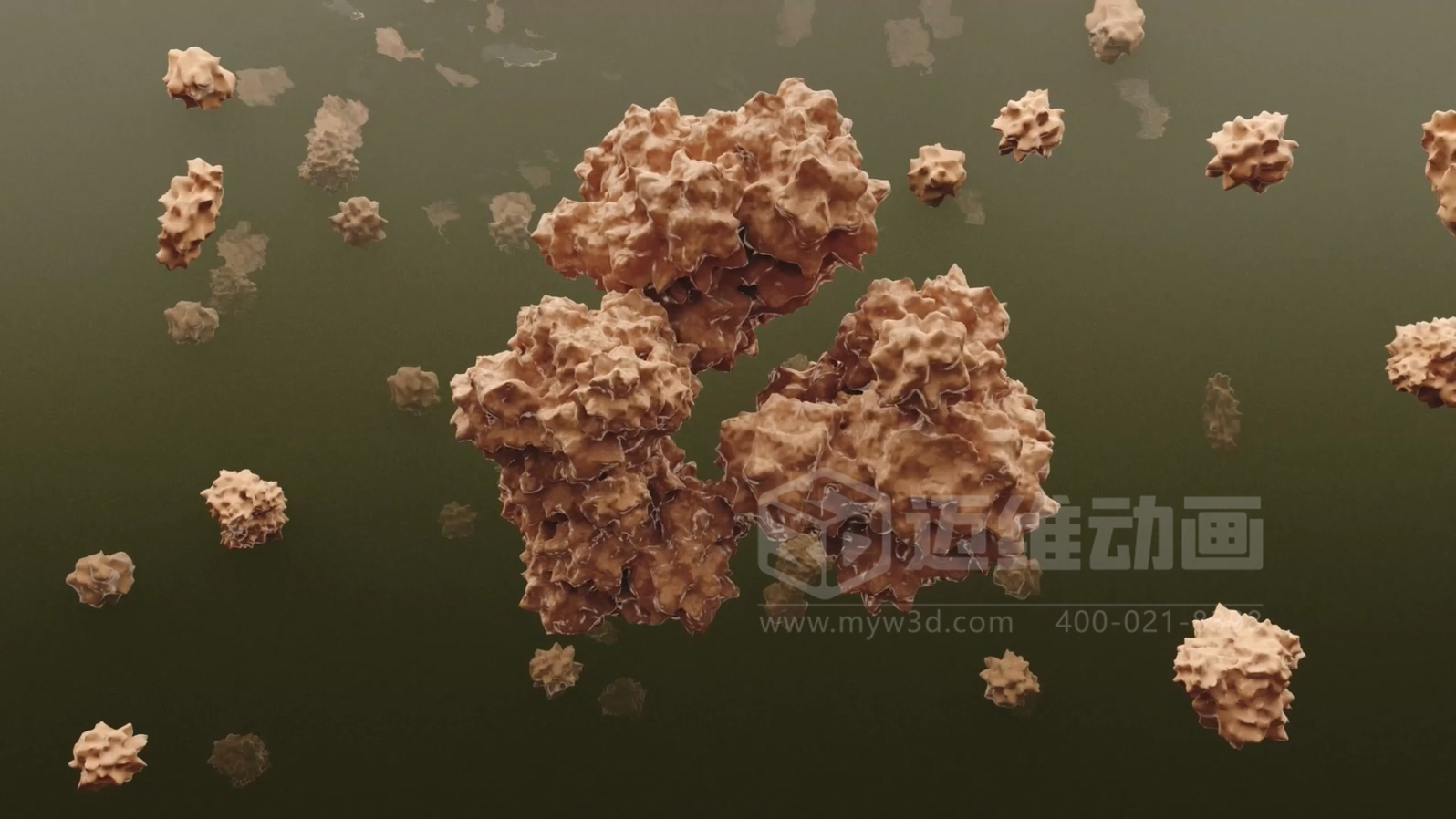 難降解有機(jī)物處理三維動(dòng)畫(huà)(圖3) 難降解有機(jī)物處理三維動(dòng)畫(huà)(圖3)