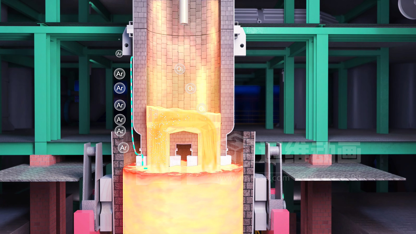 特冶裝備的核心技術(shù)“看不見”？三維動畫讓每一個創(chuàng)新點(diǎn)都‘?dāng)S地有聲’！(圖6)