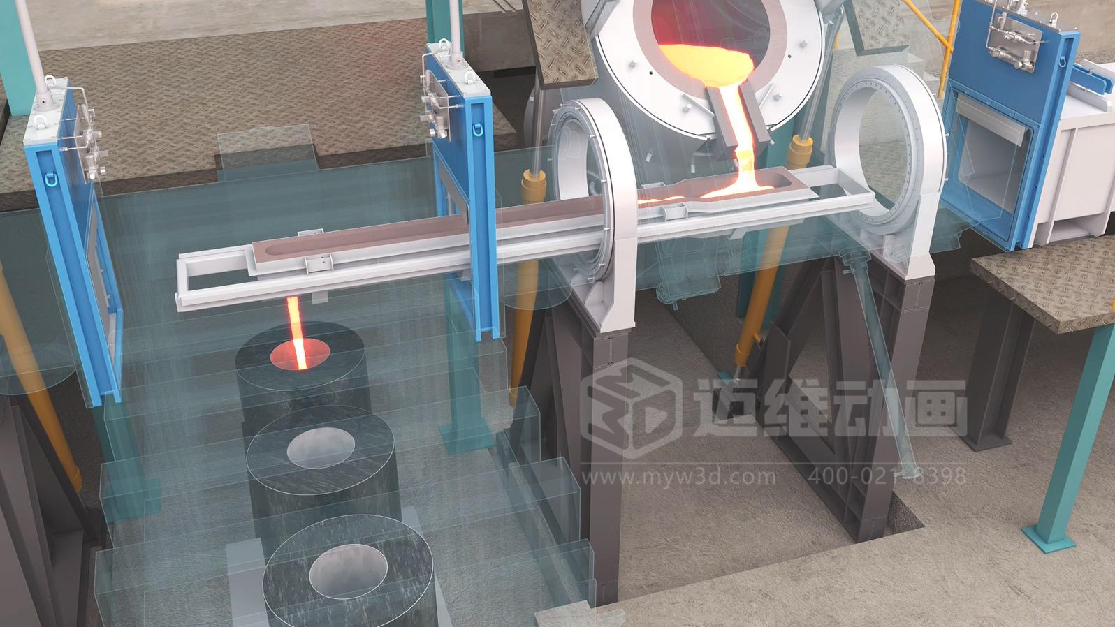 特冶裝備的核心技術(shù)“看不見”？三維動畫讓每一個創(chuàng)新點(diǎn)都‘?dāng)S地有聲’！(圖10)