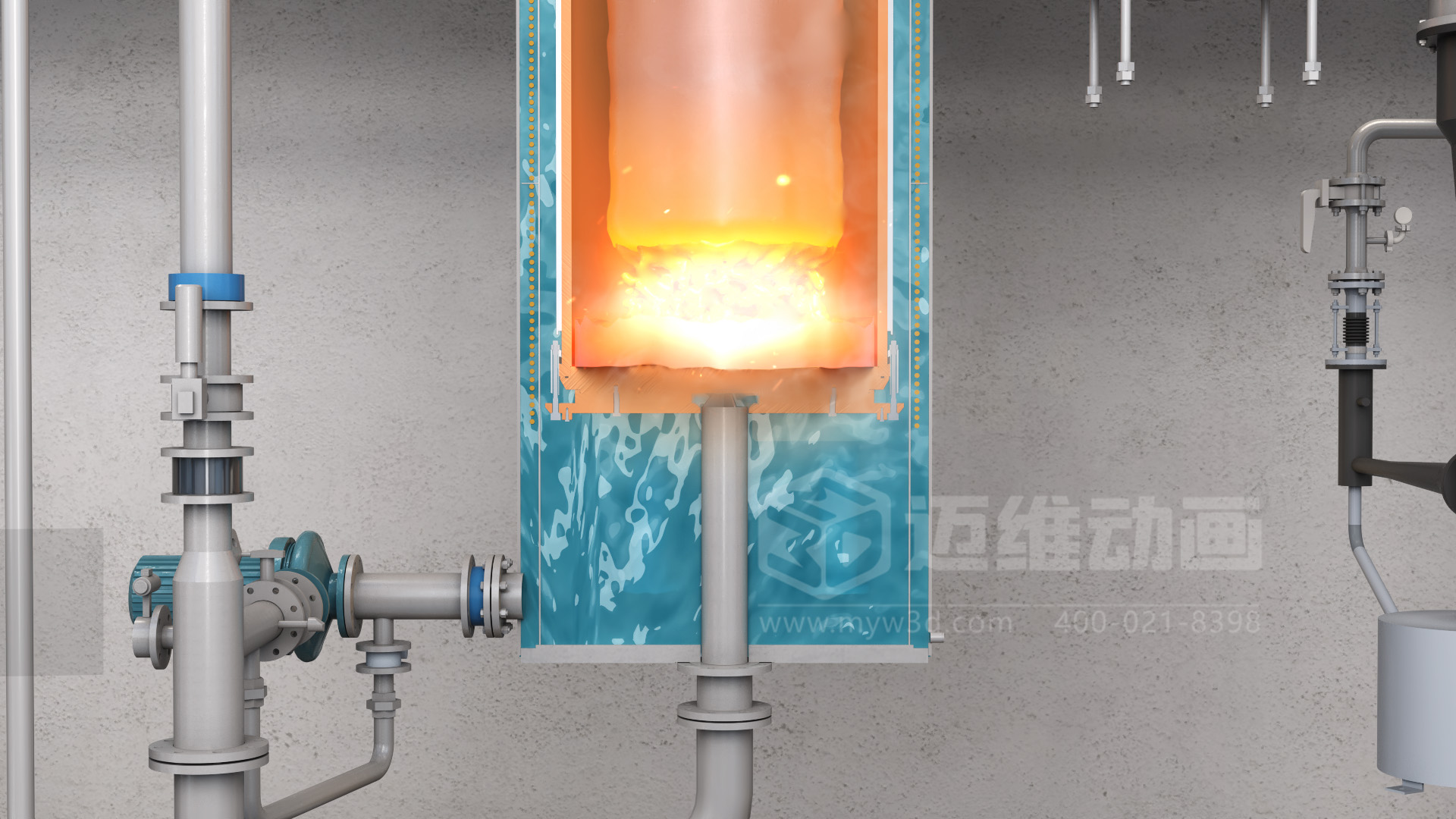 特冶裝備的核心技術(shù)“看不見”？三維動畫讓每一個創(chuàng)新點(diǎn)都‘?dāng)S地有聲’！(圖6)